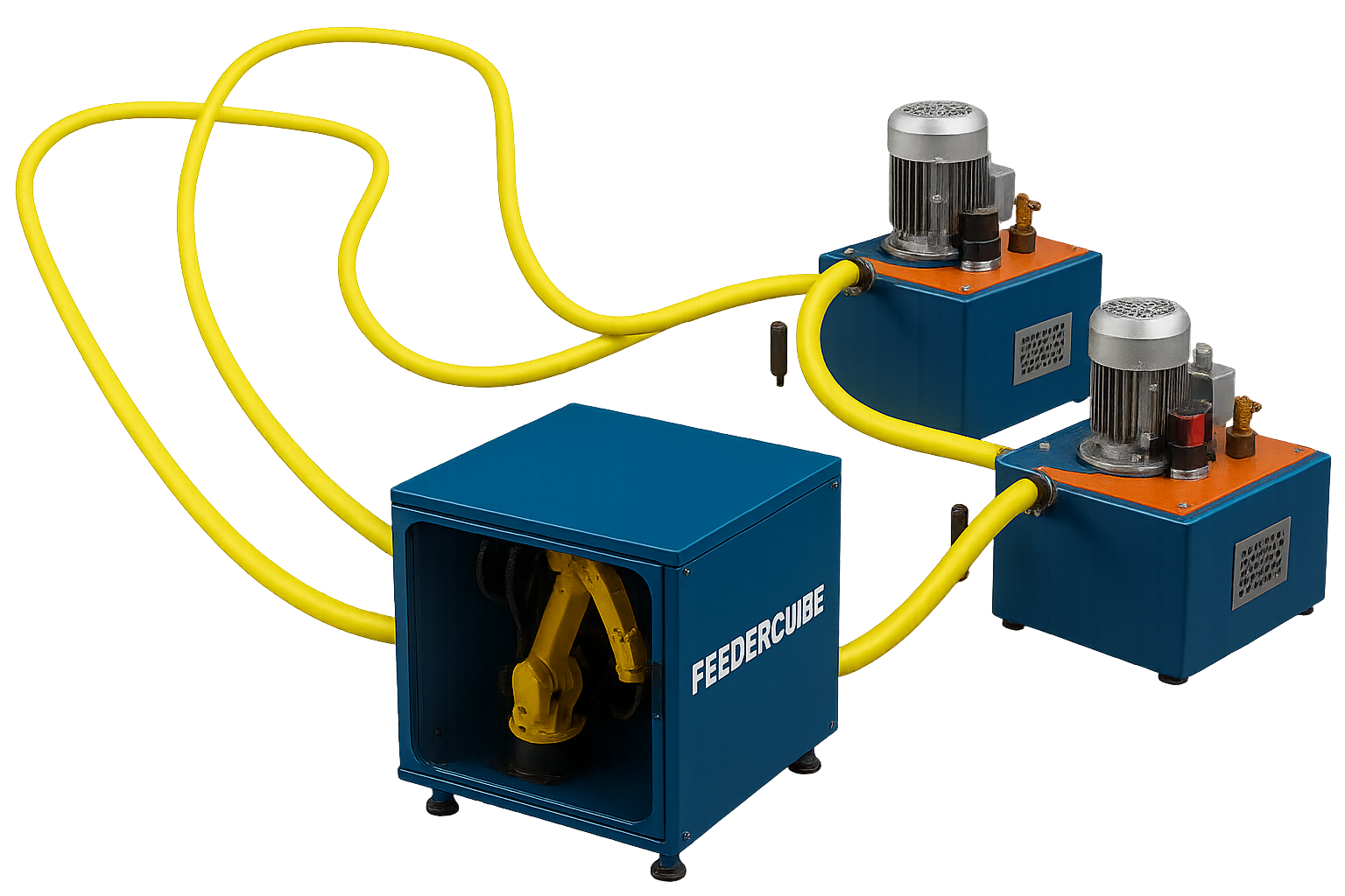 MY FEEDER CUBE hot-melt adhesive system